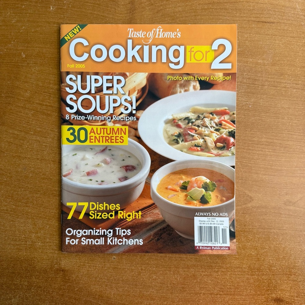 Taste of Home Cooking for 2‎ - Vibrant Orange and White Edition